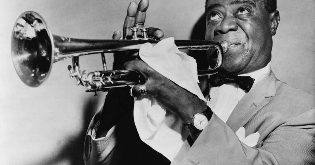 loius armstrong jazz icon