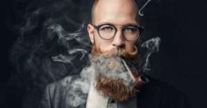 gentleman smoking a pipe