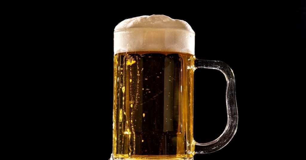 mug of fresh home brewed beer