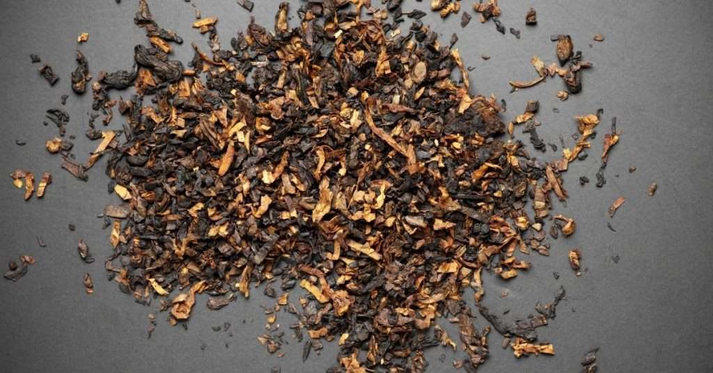 pile of pipe tobacco