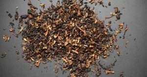 pile of pipe tobacco
