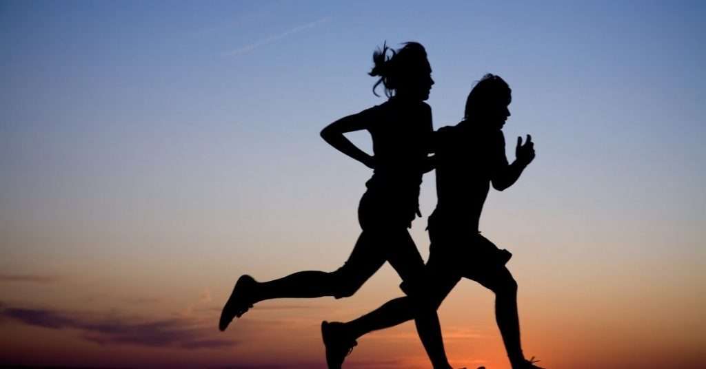 running