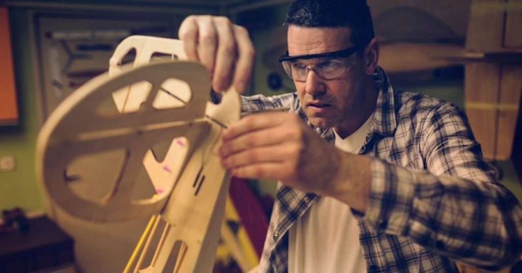 Wooden RC Airplane Tail Frame