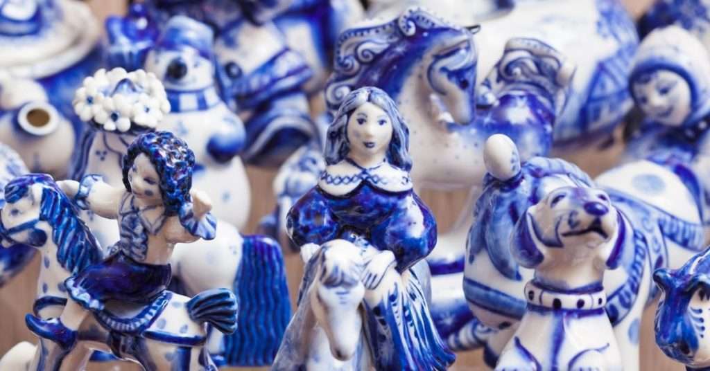 porcelain toy figurine collection